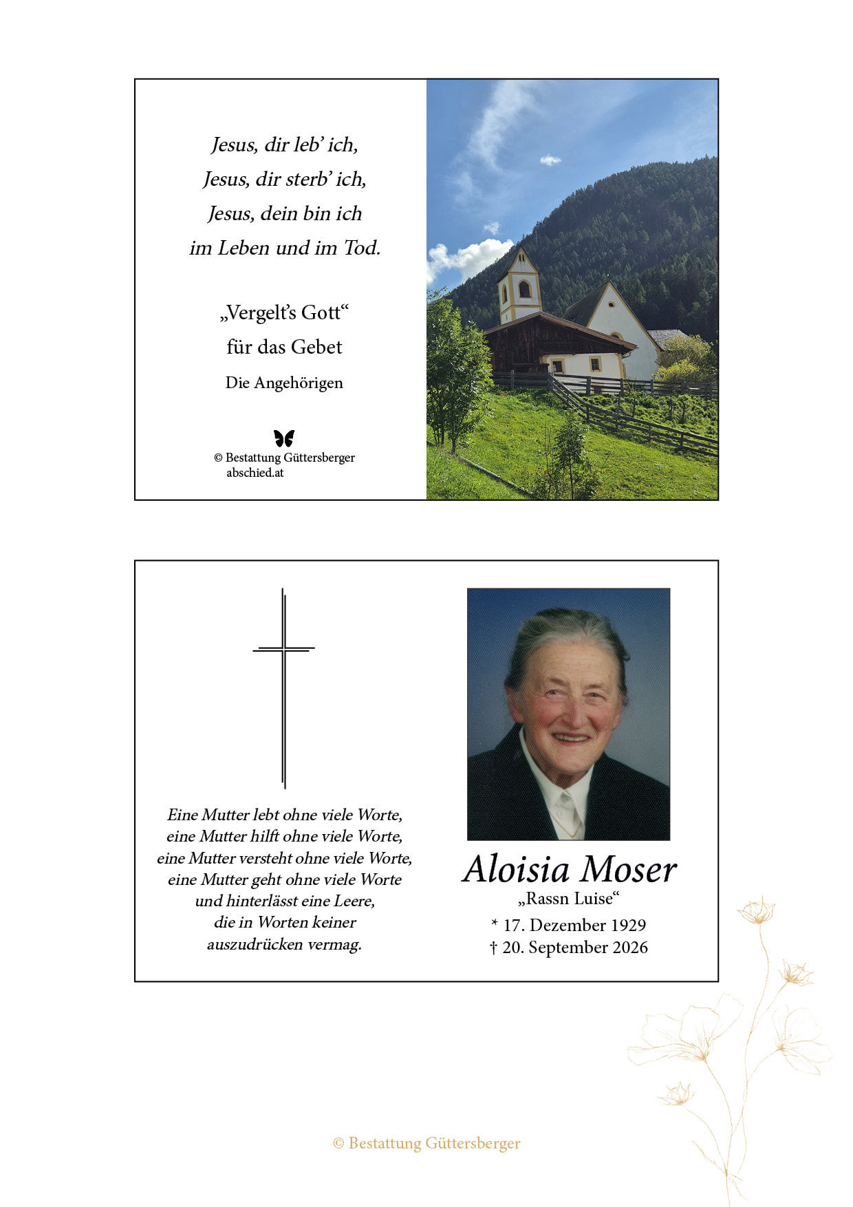 Aloisia Moser